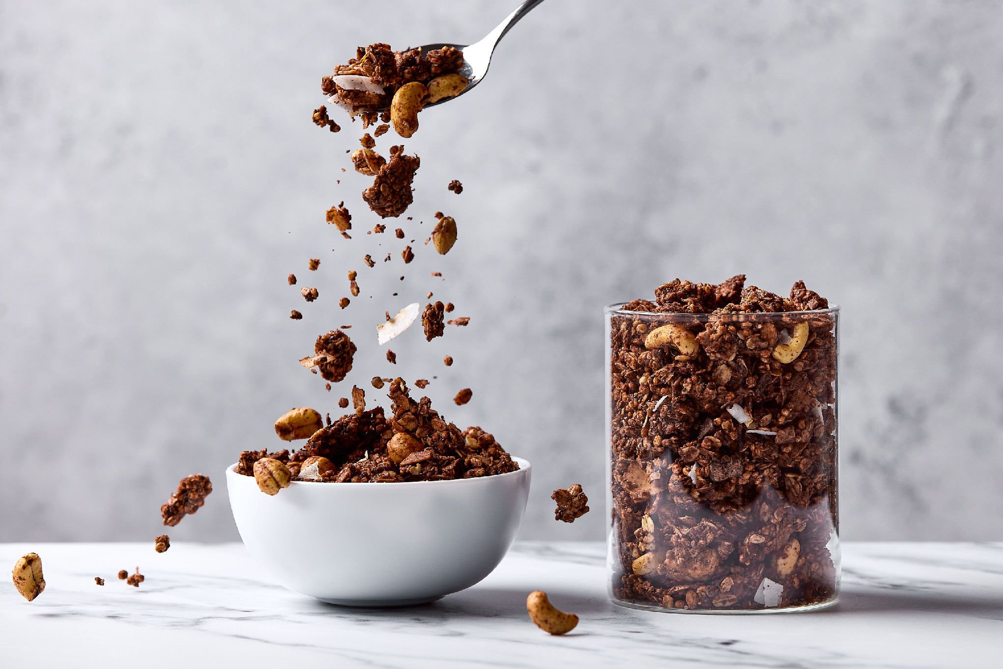 BrainMax Pure ChocoCoco Granola, Čokoláda a Kokos, 400 g Obrázek