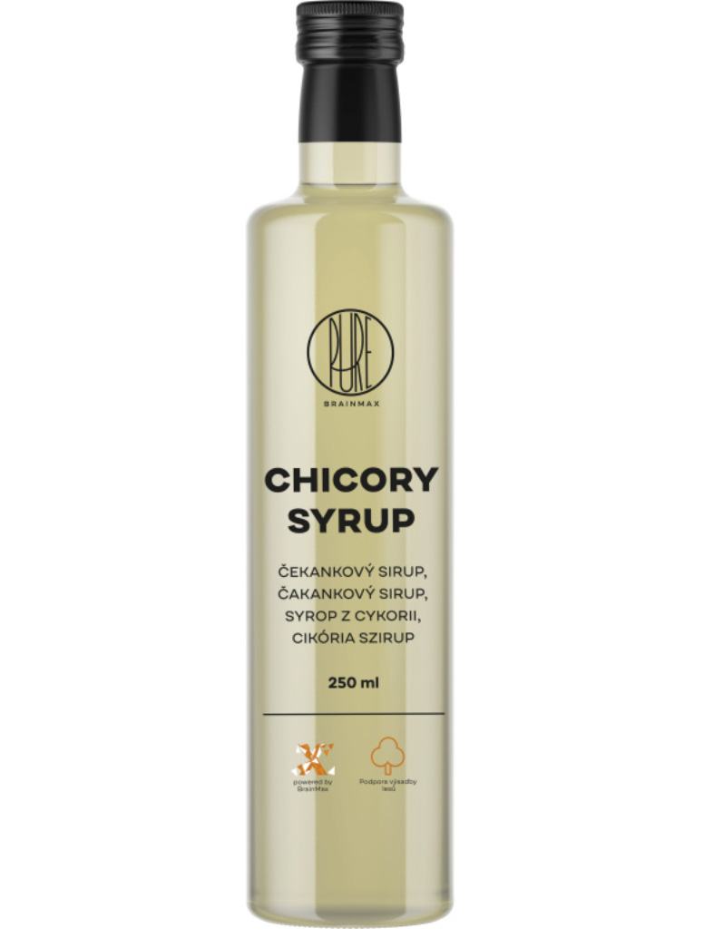BrainMax Pure Chicory syrup, Čakankový sirup, 250 ml