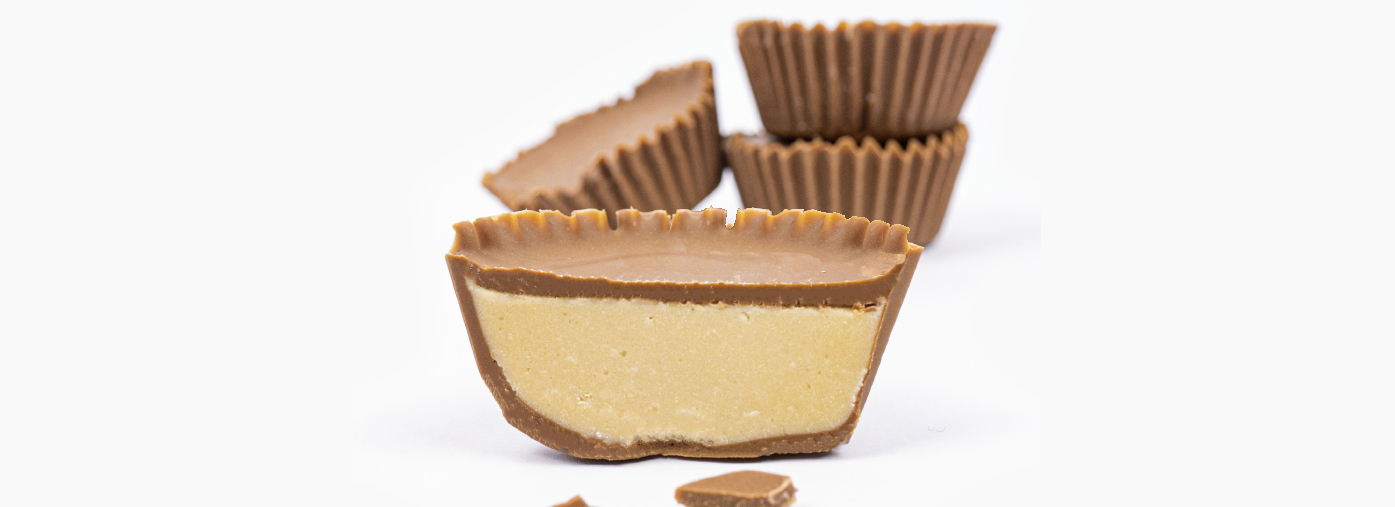 BrainMax Pure Peanuta Cup Light, Čoko košíček s arašídovým krémem, 60 g Obrázek