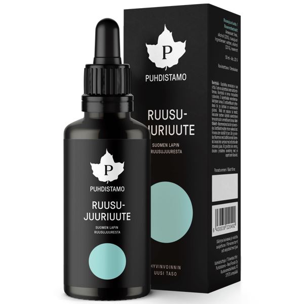 Puhdistamo - Rhodiola Rosea Extract, 50ml (Ruusujuuriuute) Obrázek