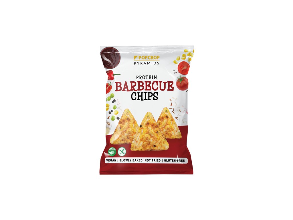 E-shop Popcrop - Proteinové chipsy s barbecue příchutí, 60 g