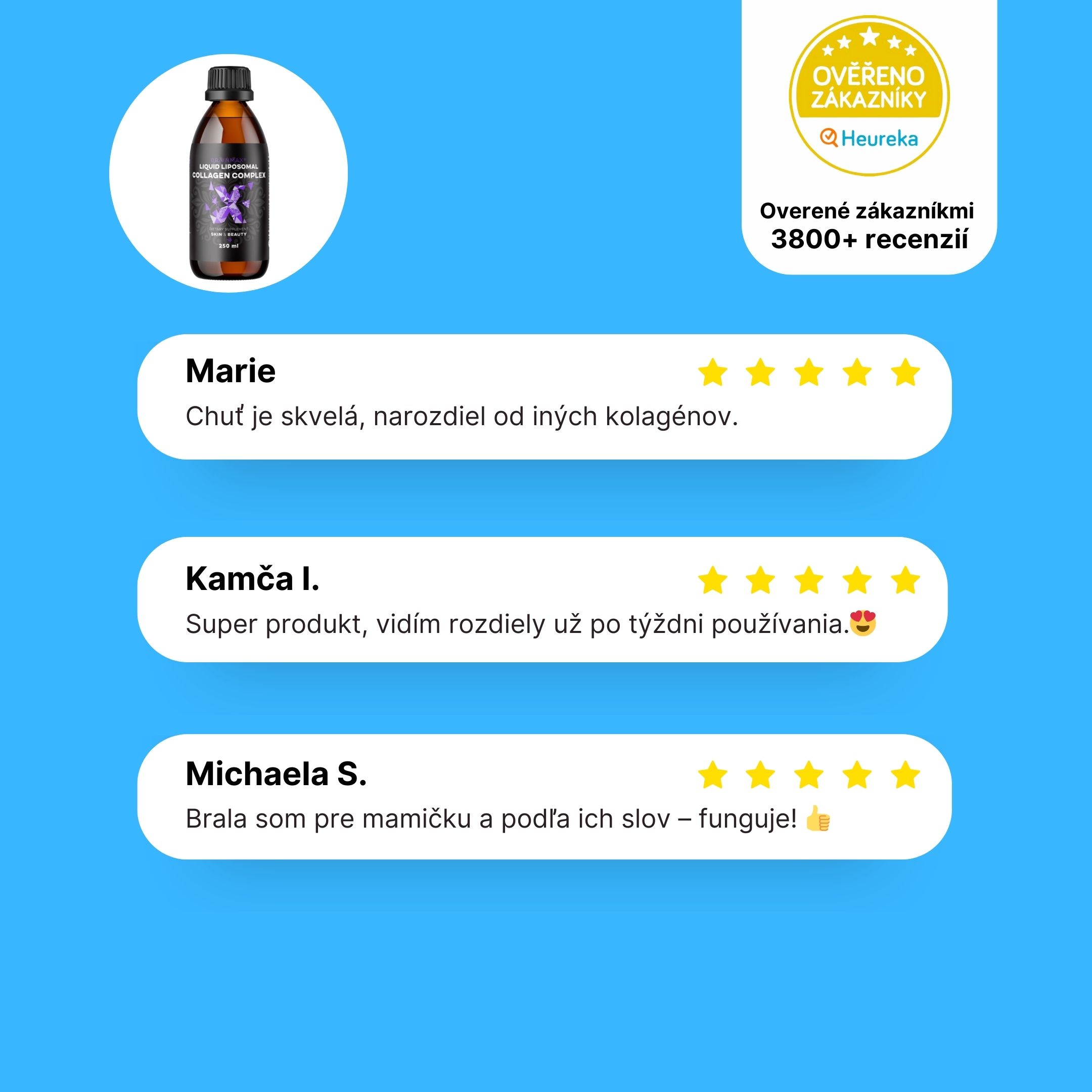 BrainMax Lipozomální Kolagen komplex, 250 ml Obrázek