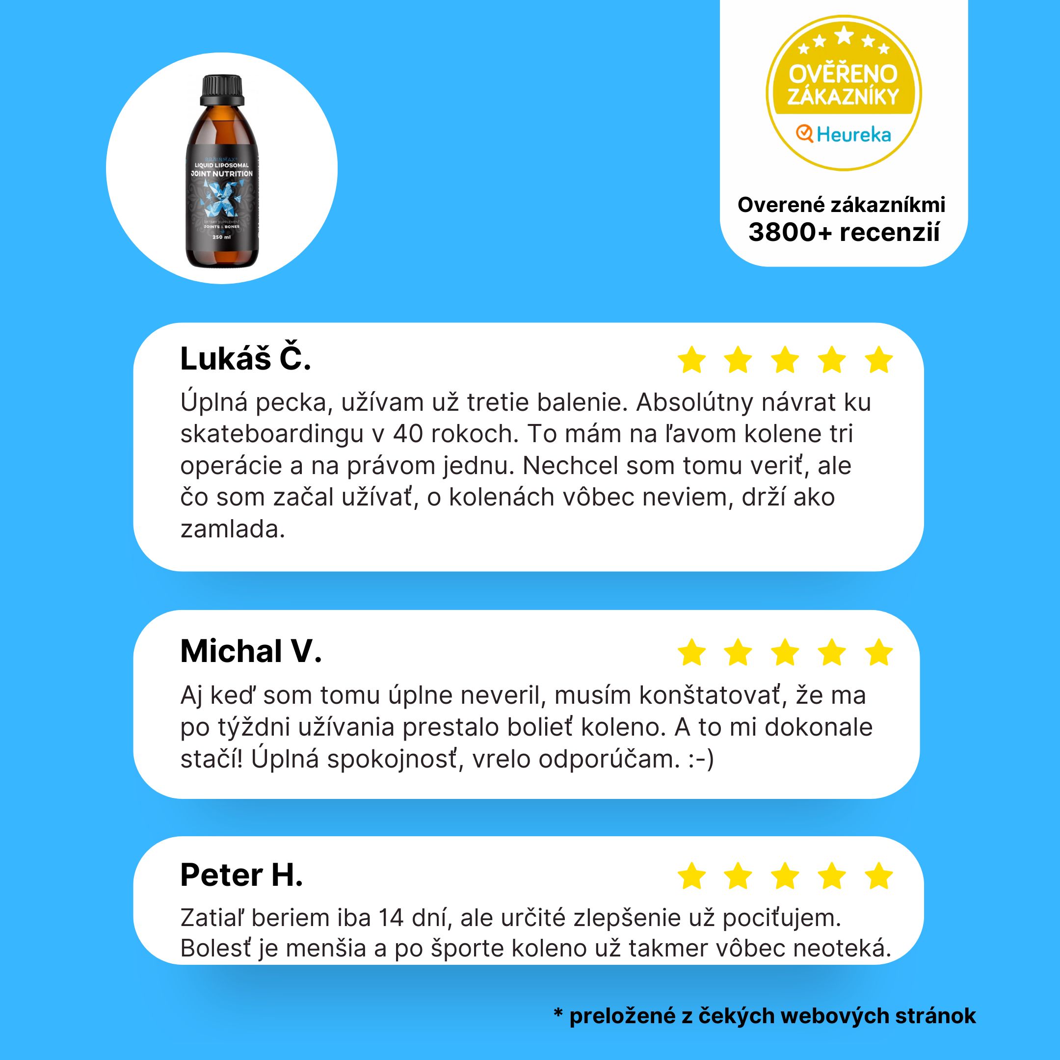 BrainMax Lipozomální Kloubní výživa, Acti-Joint® 250 ml Obrázek