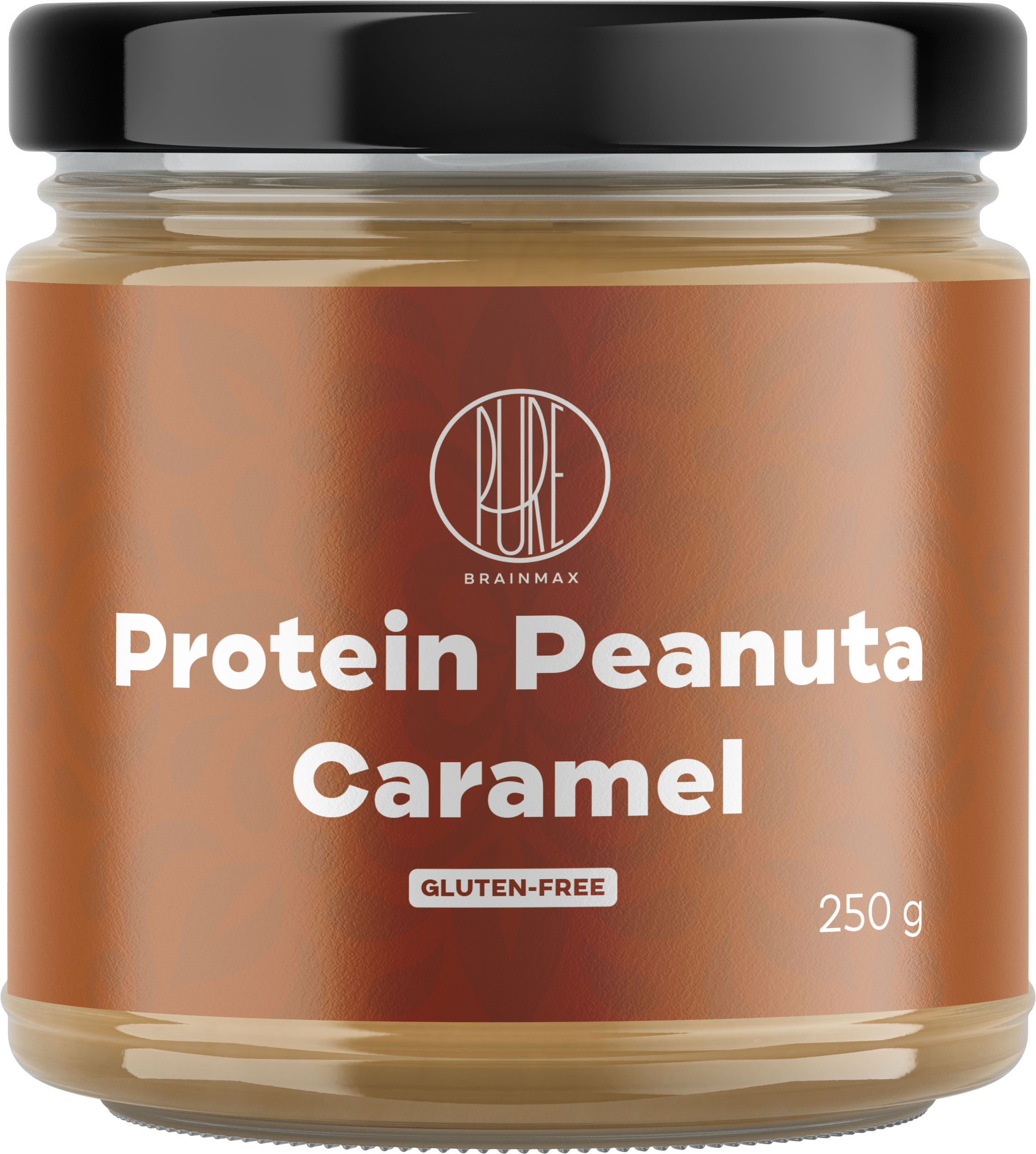 BrainMax Pure Protein Peanuta, Arašídový krém s proteinem a karamelem, 30g