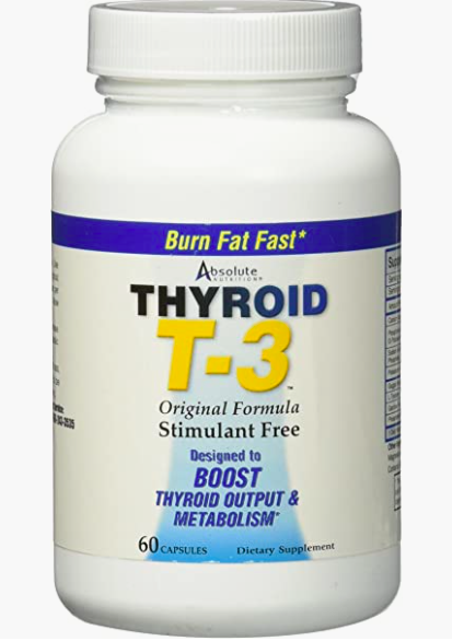 E-shop Absolute Nutrition, Thyroid T3 (podpora štítné žlázy), 60 kapslí