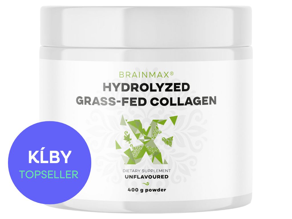 BrainMax Hydrolyzovaný Kolagen, Grass-fed Collagen, 400 g Obrázek