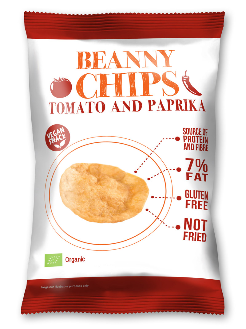 E-shop Beanny Chips Rajčata a Bylinky, 40g