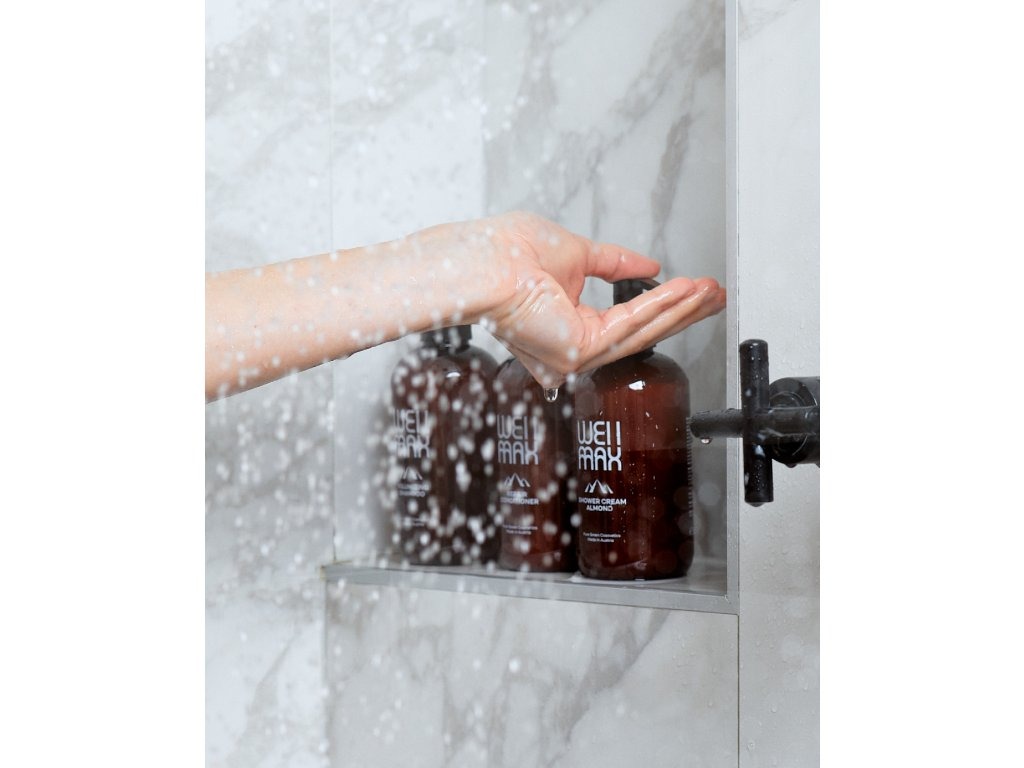 WellMax Mandlový sprchový krém, 250 ml Obrázek