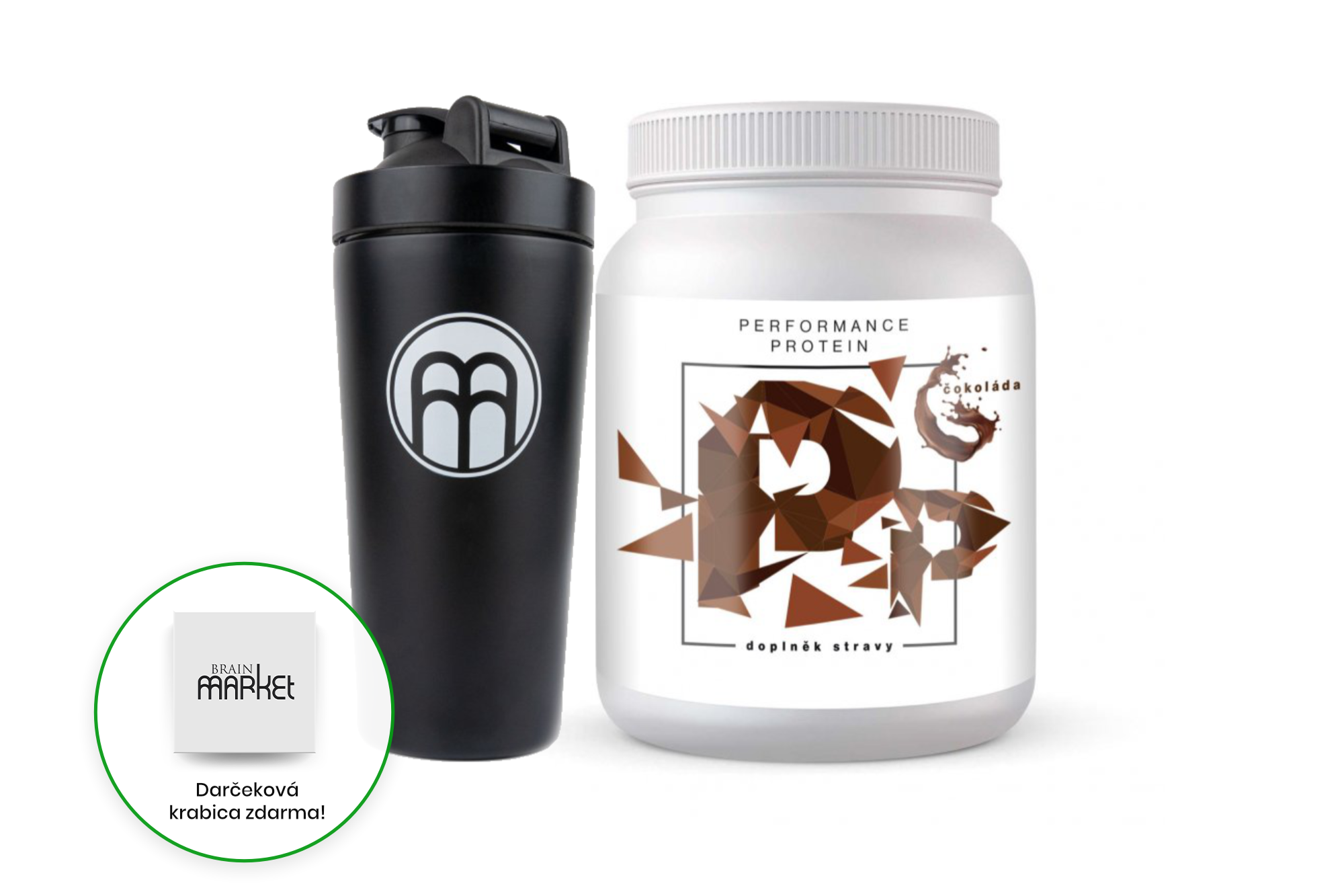 E-shop BrainMax Shake your chocolate protein, be strong!