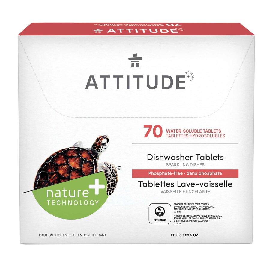 Attitude - Tablety do myčky bez fosfátů, 70 dávek Obrázek