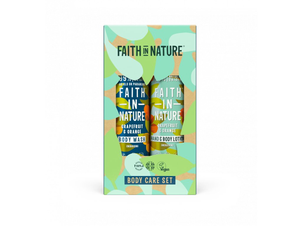 E-shop Faith in Nature - Dárková sada - péče o tělo (2x400 ml)