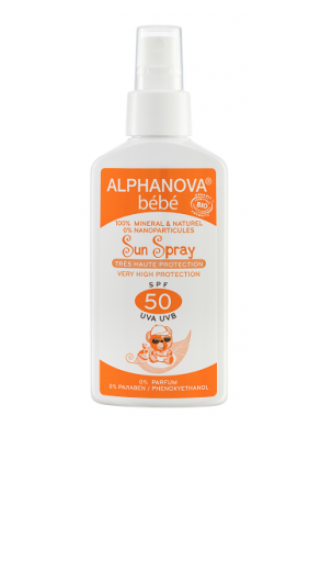 E-shop Alphanova - Opalovací krém pro miminka SPF 50 BIO, 125 ml