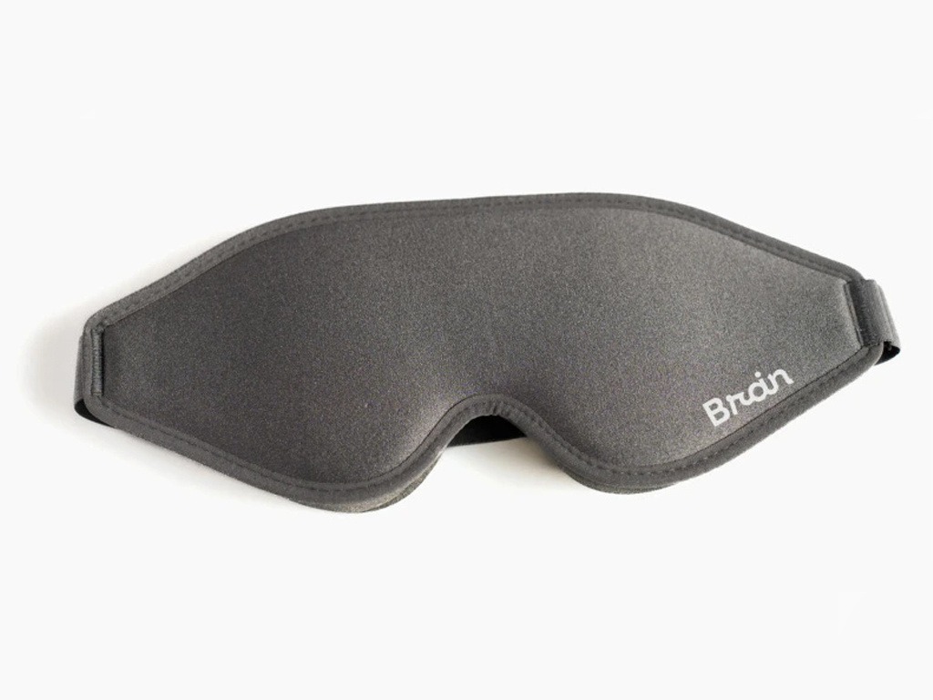 BrainMax Anatomicky tvarovaná maska na spaní GRAY Obrázek