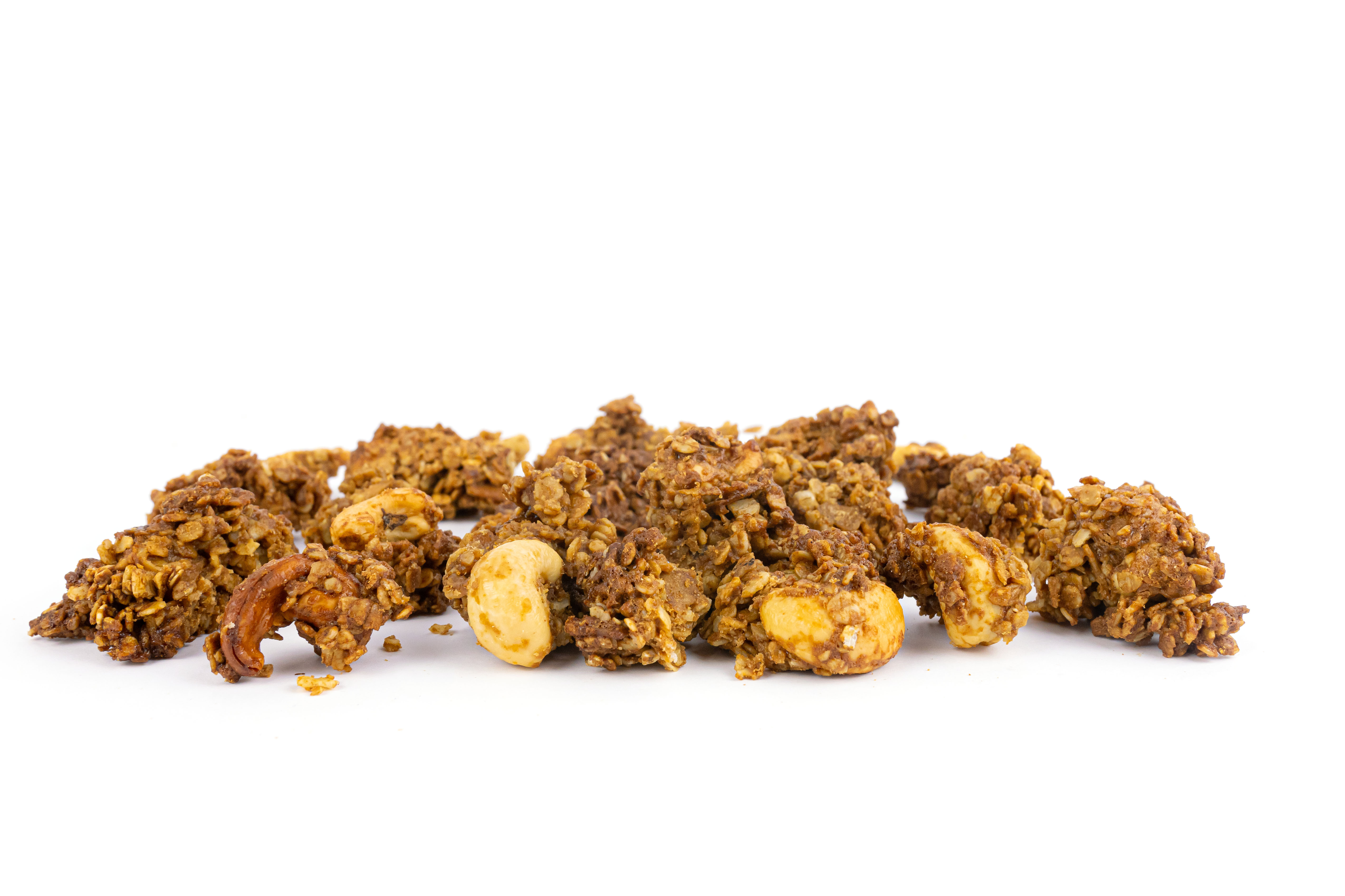 BrainMax Pure Slaný karamel & Maca Granola, BIO, 400 g Obrázek