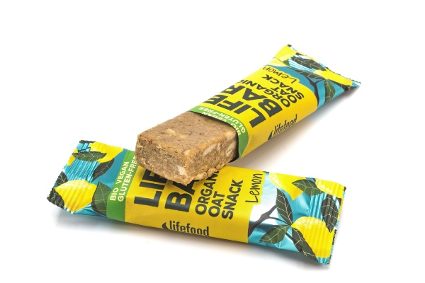 E-shop LifeFood - Tyčinka Lifebar Oat Snack citronový, BIO, 40 g