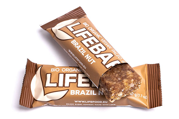 E-shop LifeFood - Tyčinka Lifebar tyčinka brazilská RAW, BIO, 47 g