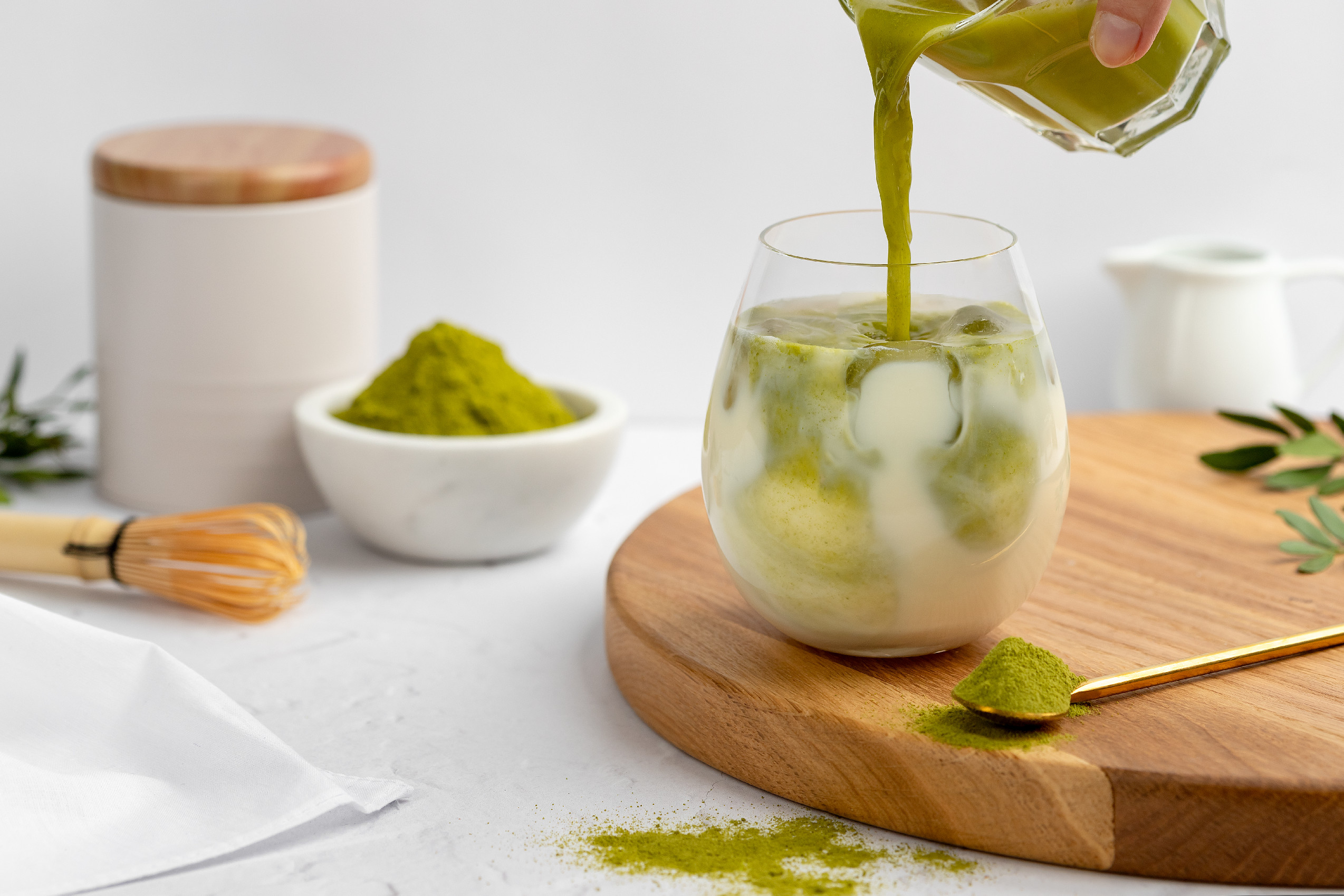 BrainMax Pure Matcha Latte Vegan, BIO, 300 g Obrázek