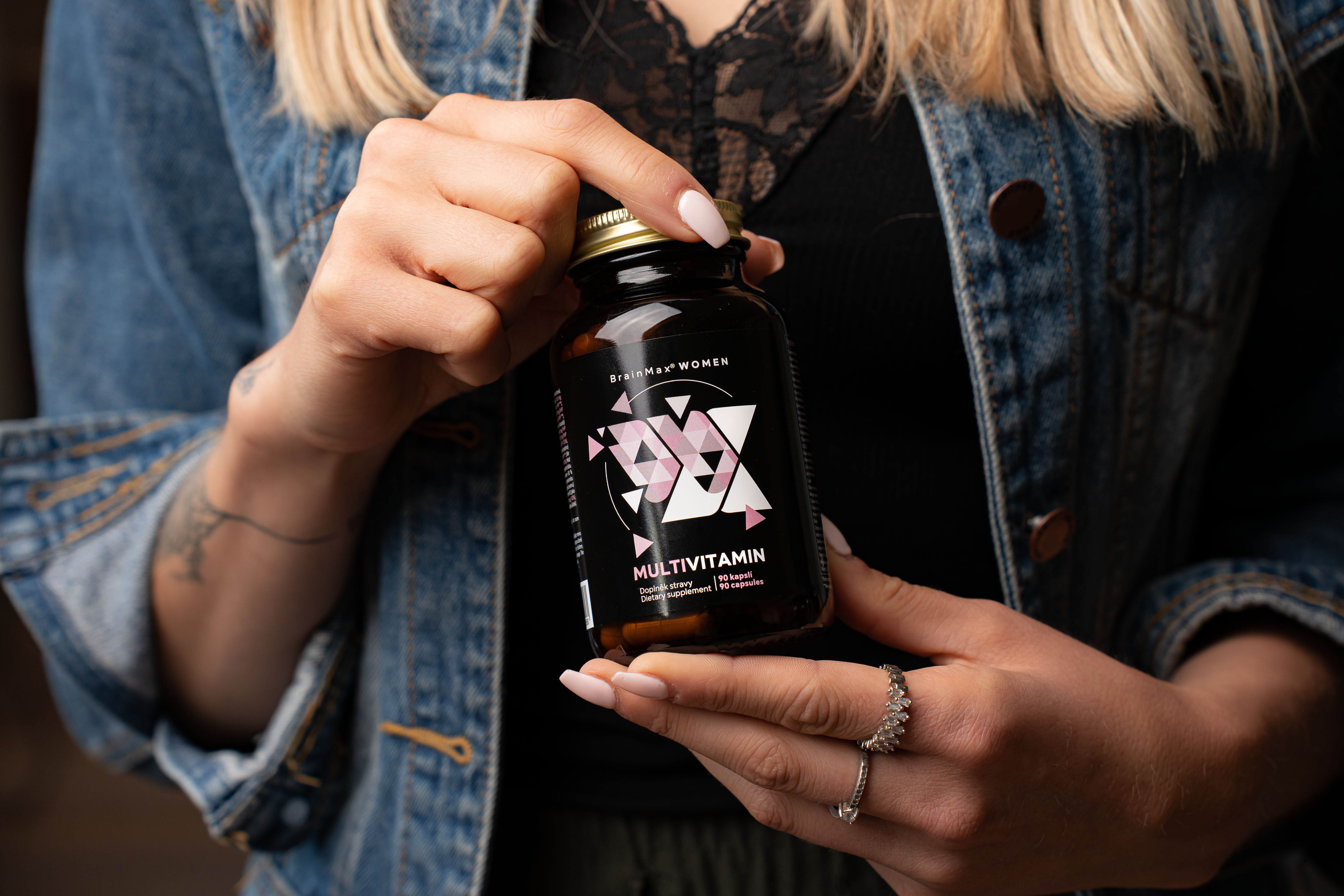 BrainMax Women Multivitamin, multivitamín pro ženy, 90 rostlinných kapslí Obrázek