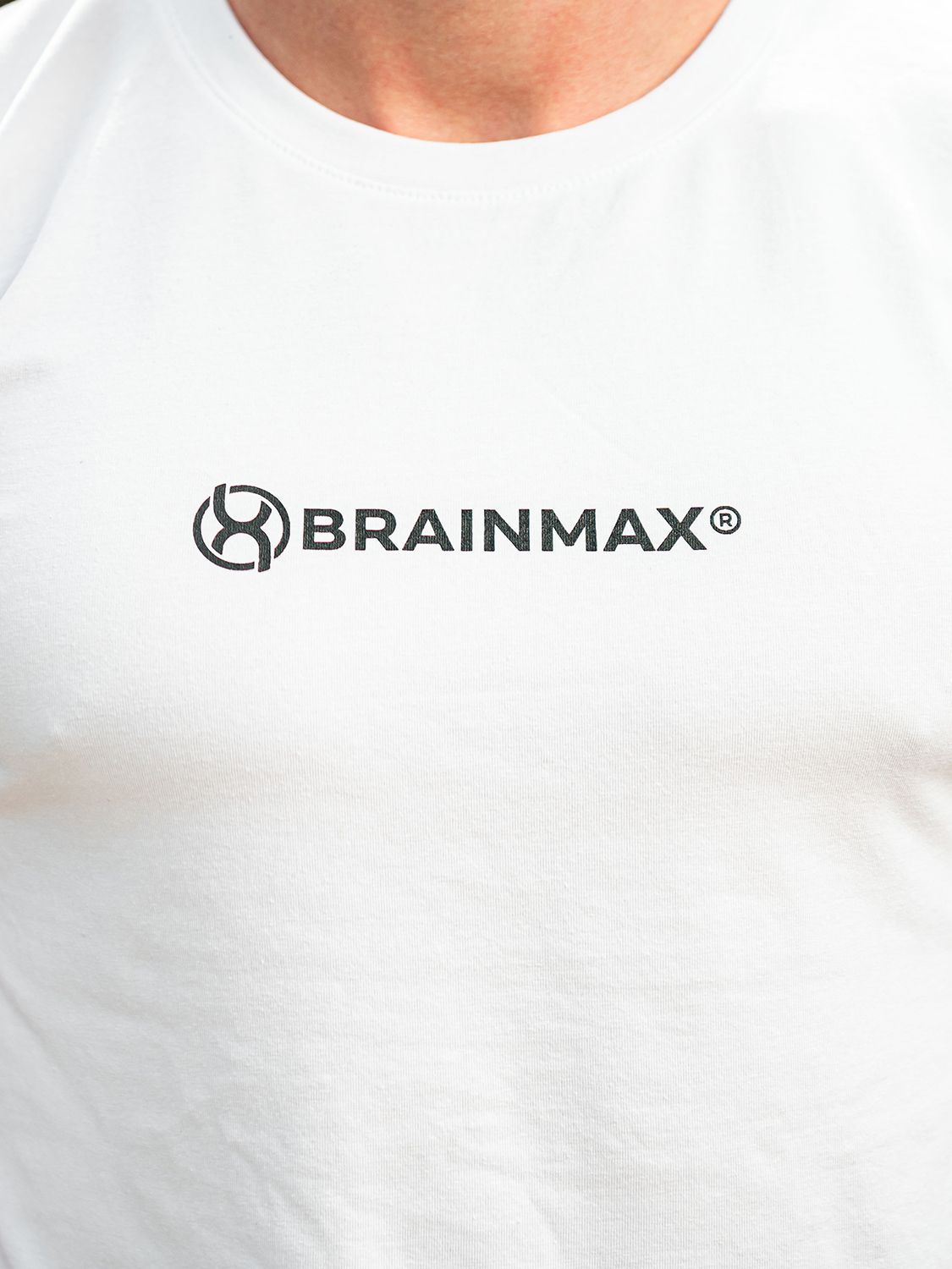 Triko BrainMax pánské 2023, bílé Velikost: XL Obrázek