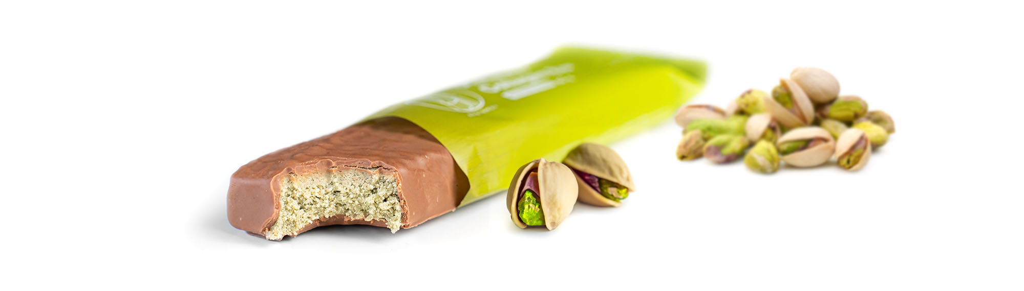 BrainMax Pure Collagen Bar, Pistachio, kolagenová tyčinka, pistácie, 60 g Obrázek