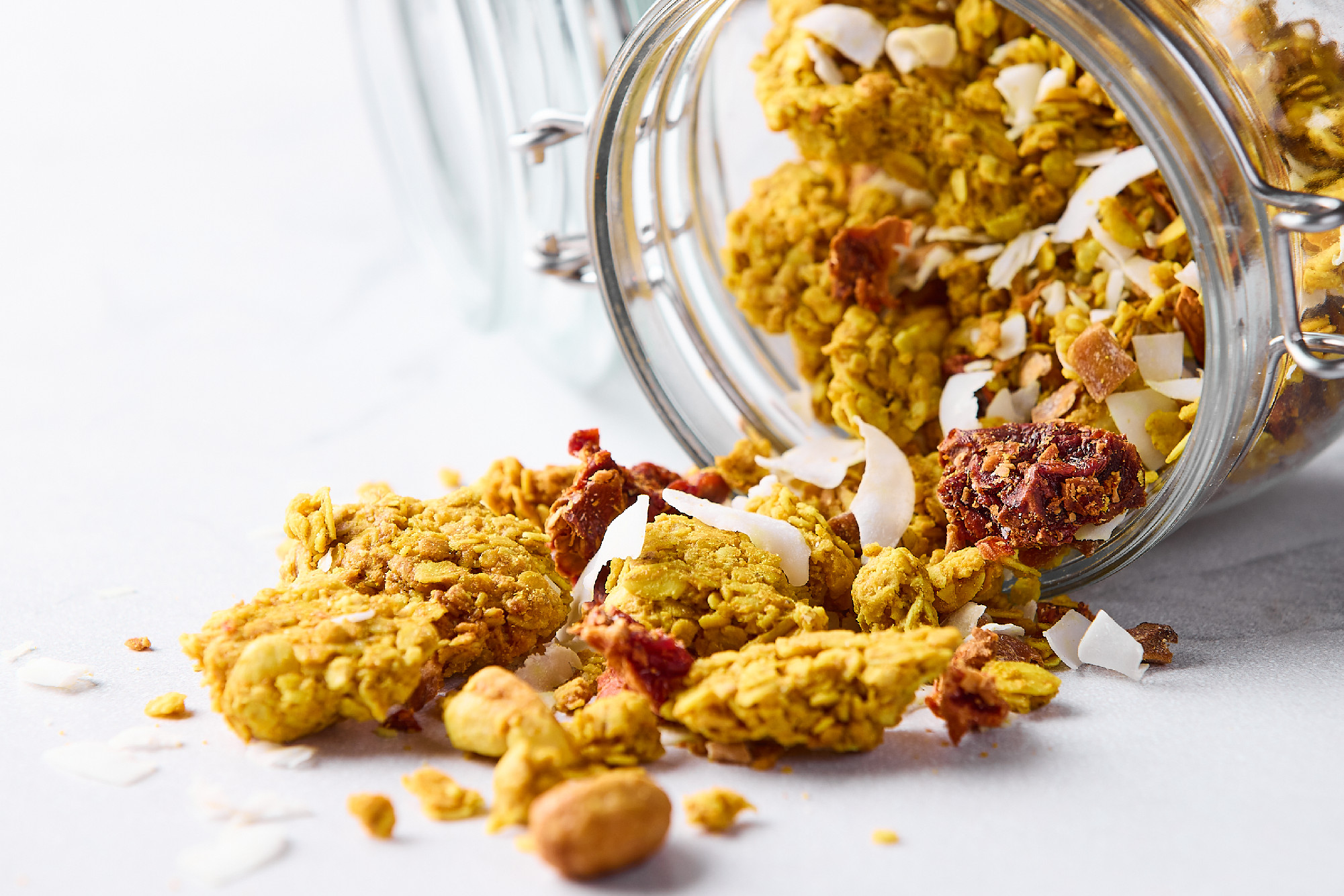 BrainMax Pure Mango & Papaya Granola BIO, 400 g Obrázek