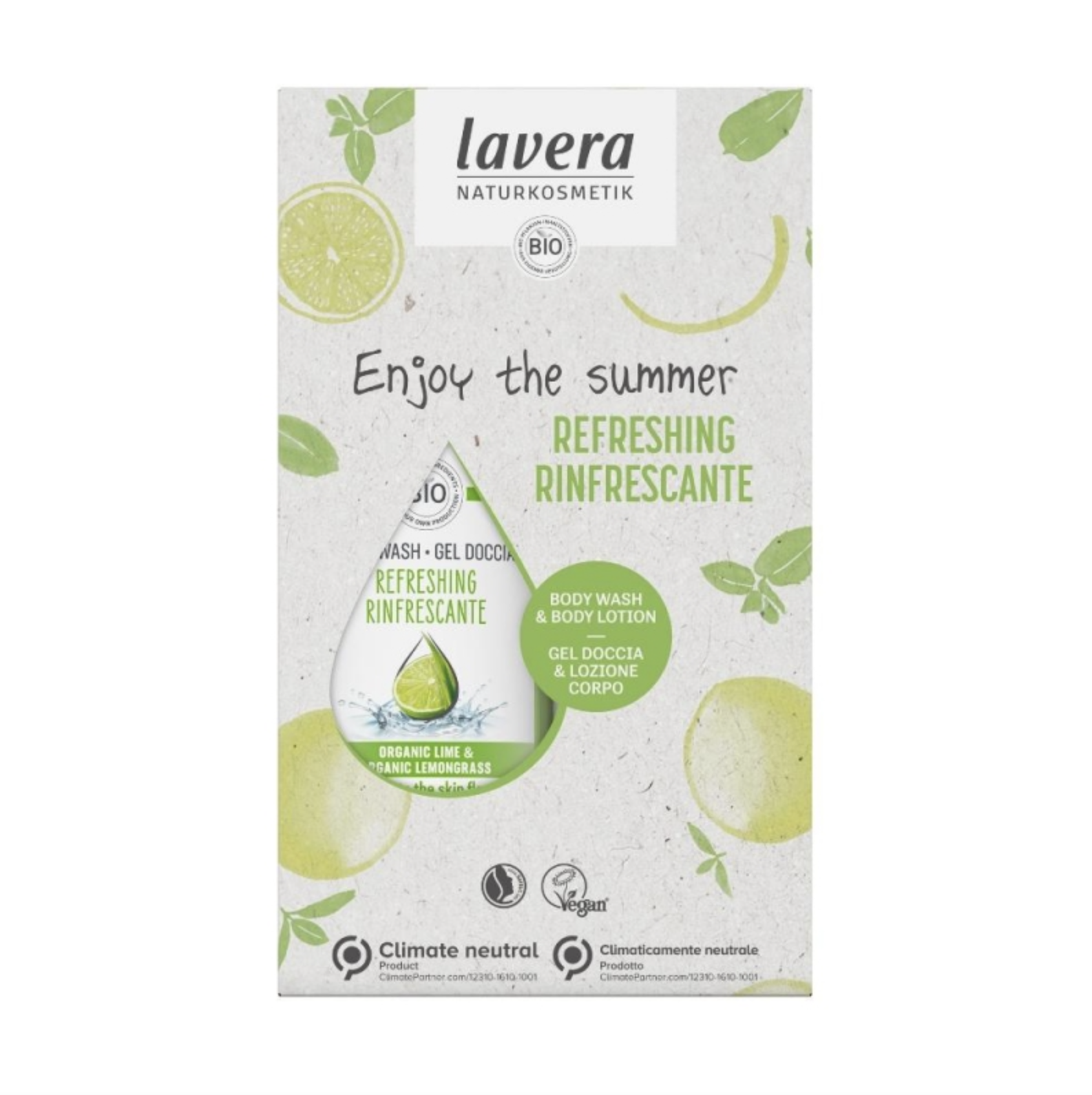 Lavera - Dárkový set Osvěžující relax s vůní citrusů