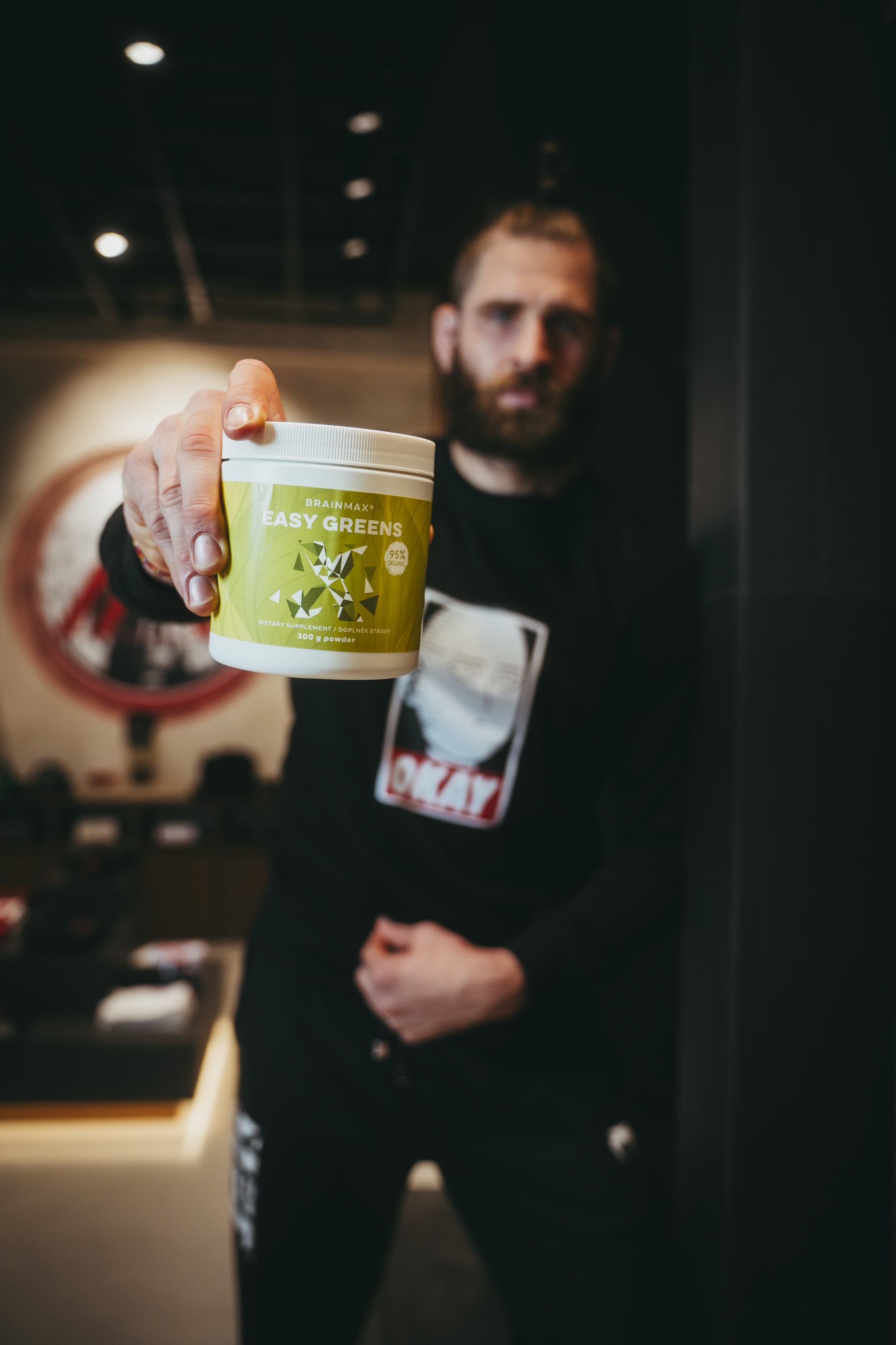 BrainMax Easy Greens, Limetka, 300 g Obrázek