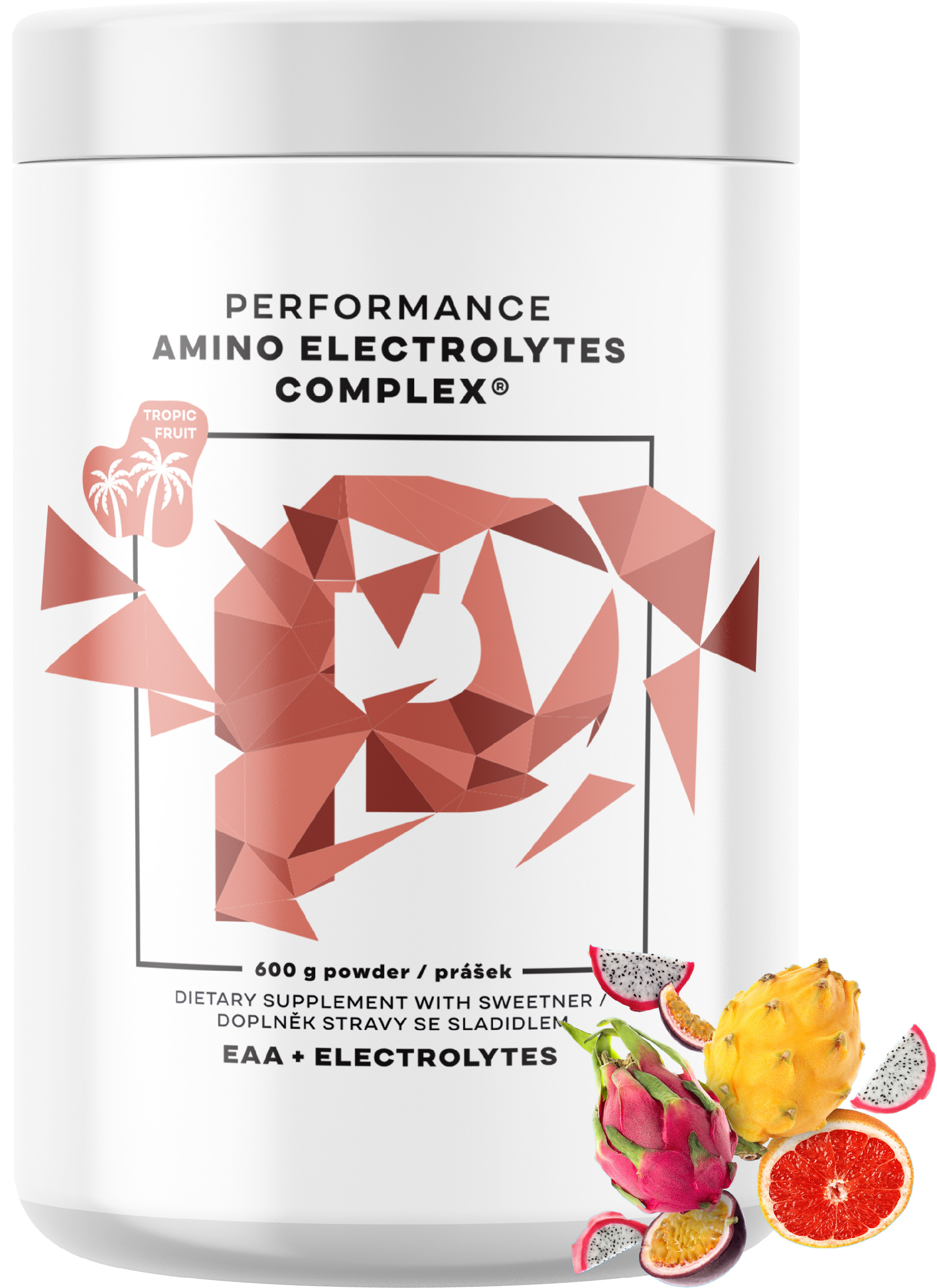 BrainMax Performance Amino Electrolytes Complex, EAA + Elektrolyty, 600g Příchuť: Tropic Obrázek