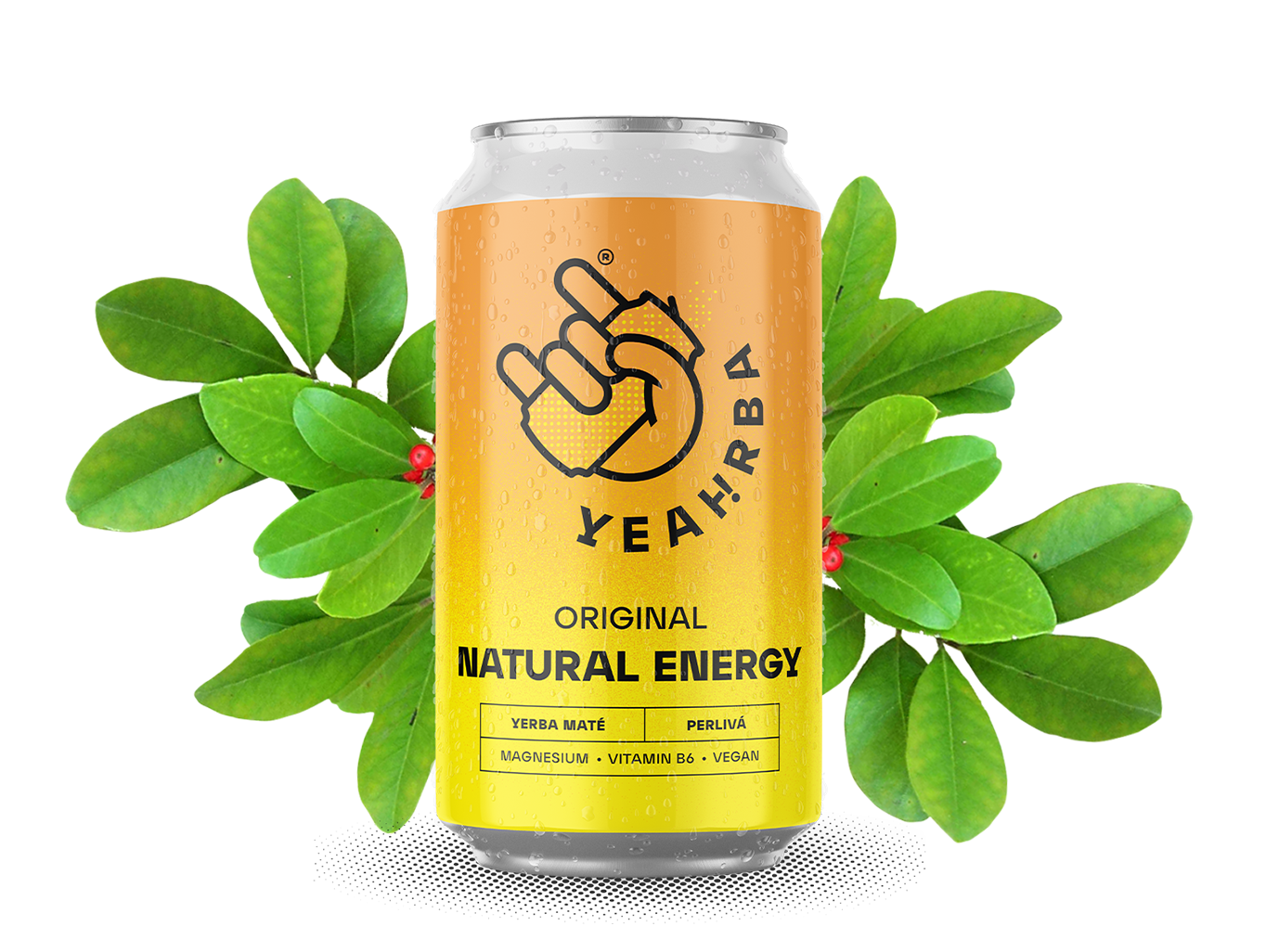 Yeahrba - Original Sycená, 330 ml Kép