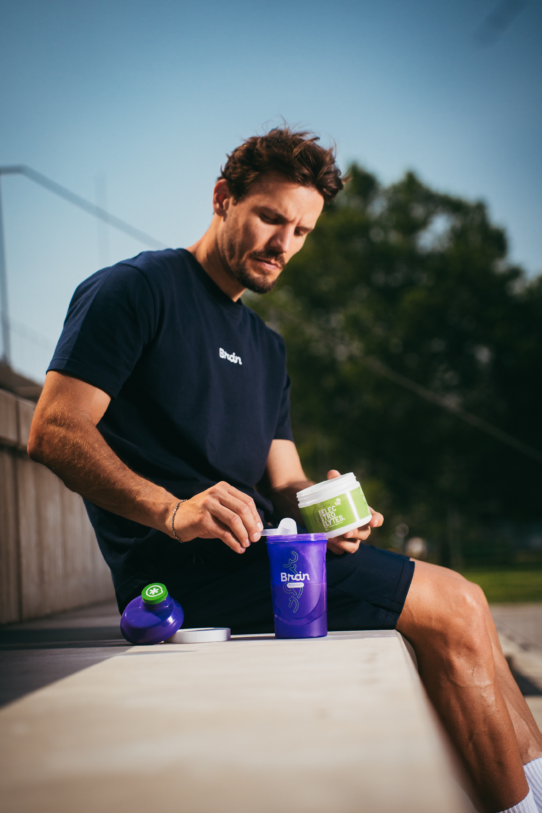 BrainMax Hydration electrolytes, hydratační elektrolyty, jablko, 300 g Obrázek