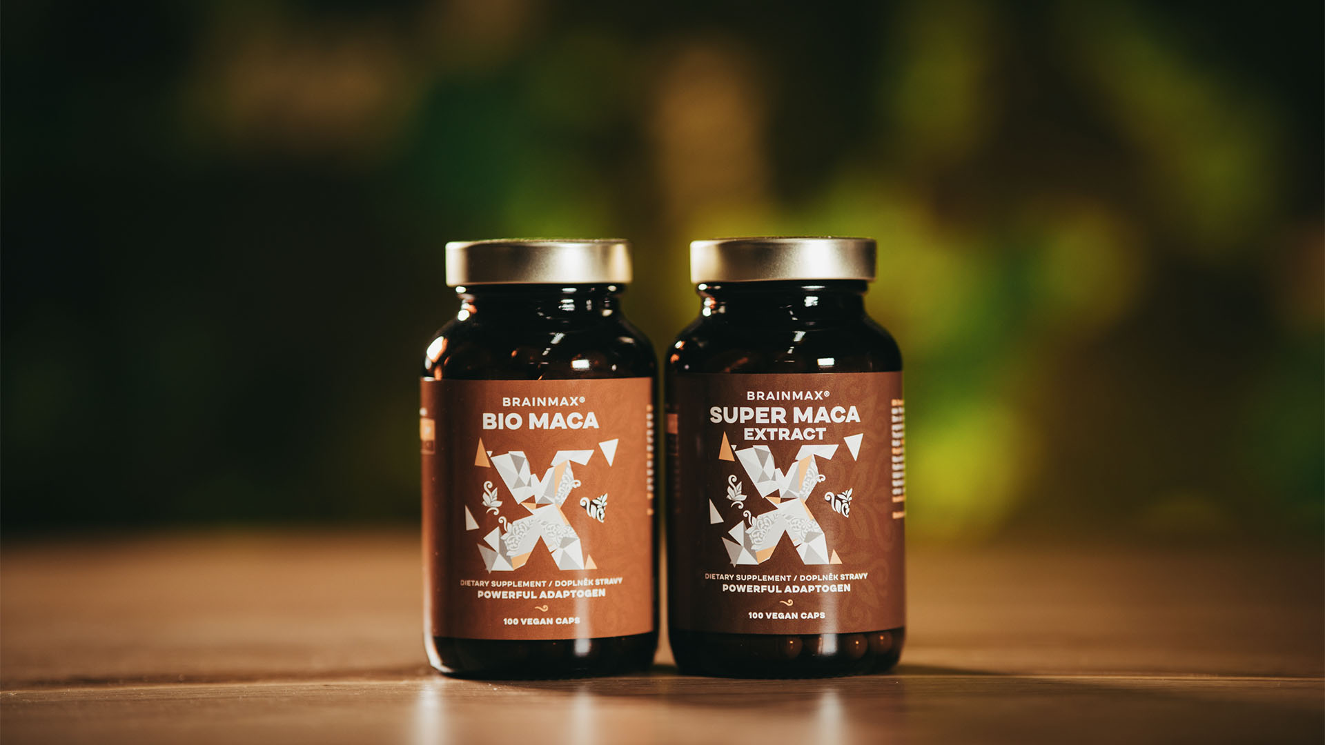 BrainMax Super Maca extrakt, 700 mg, 100 rostlinných kapslí Obrázek