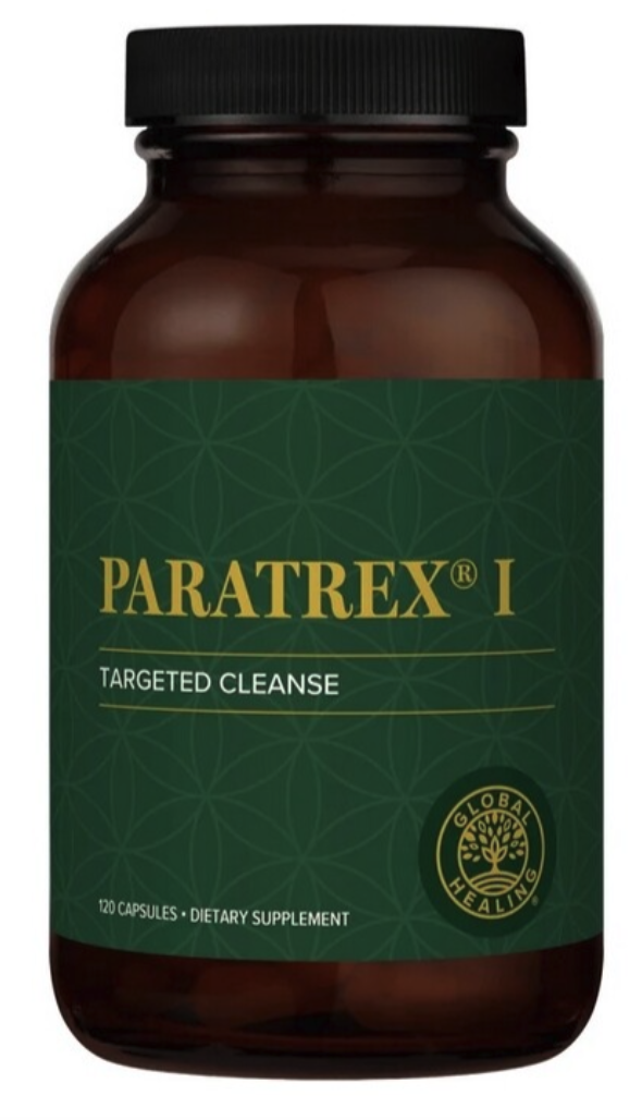 Global Healing Paratrex, gyógynövénykeverék fulvosavval, 120 gyógynövény kapszula Obrázek