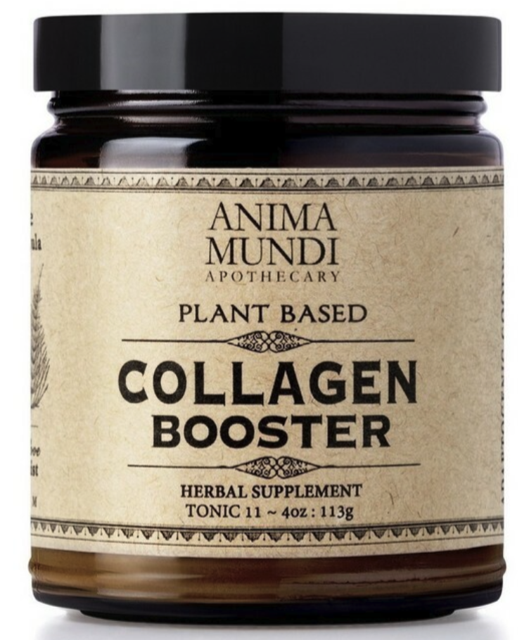 Anima Mundi Collagen Booster por, növényi alapú, por, 113 g Obrázek