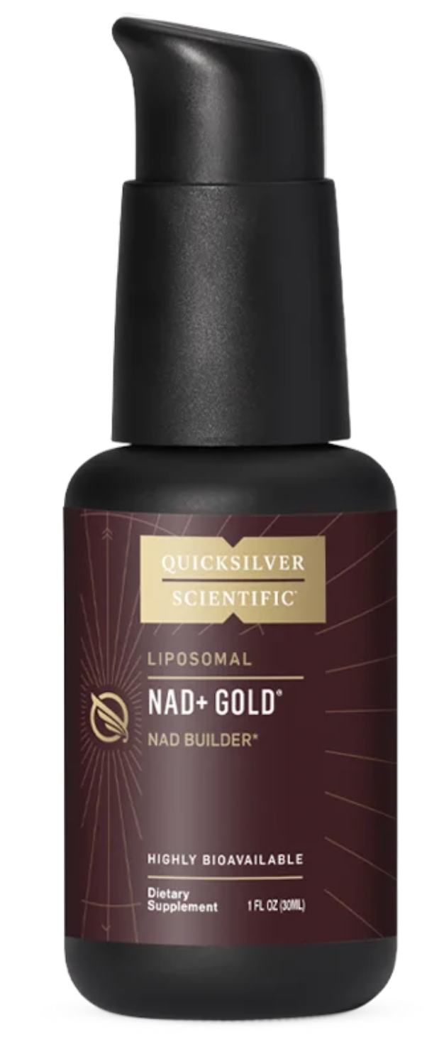 Quicksilver Scientific Liposomal NAD+ Gold®, lipozomální NAD+, 30 ml Výživový doplnok