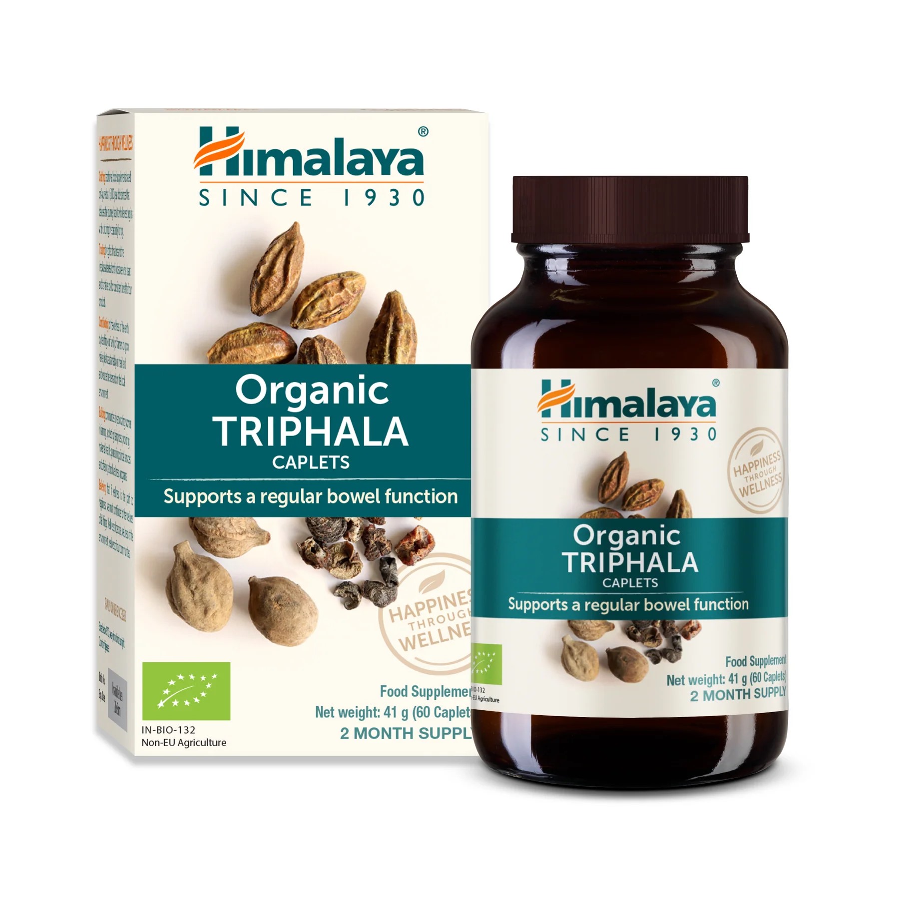 Himalaya Herbals Himalaya Organic Triphala, komplex bylin, 60 kapslí Obrázek