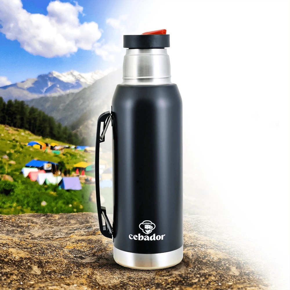 Cebador - Termoska Largoinox, na Yerba Mate/Kávu/Čaj, 1 L Obrázek