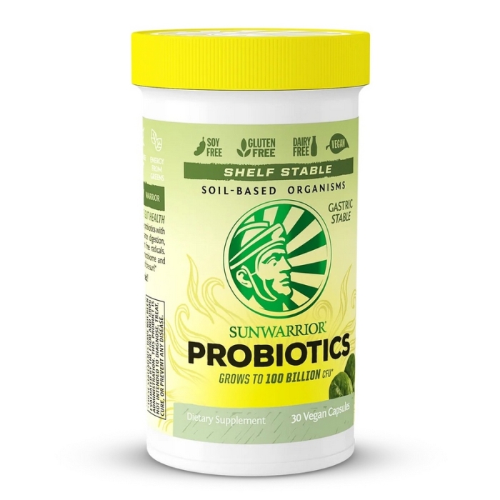 Sunwarrior Probiotics 30 V-Caps, Probiotika, 30 Vegan kapslí Obrázek