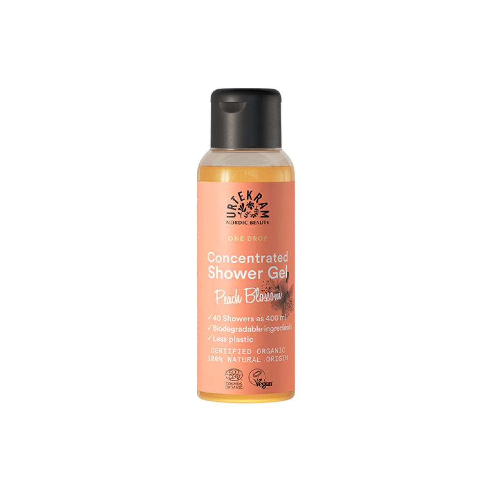 Urtekram Sprchový gel koncentrát Broskvový květ 100 ml BIO Obrázek