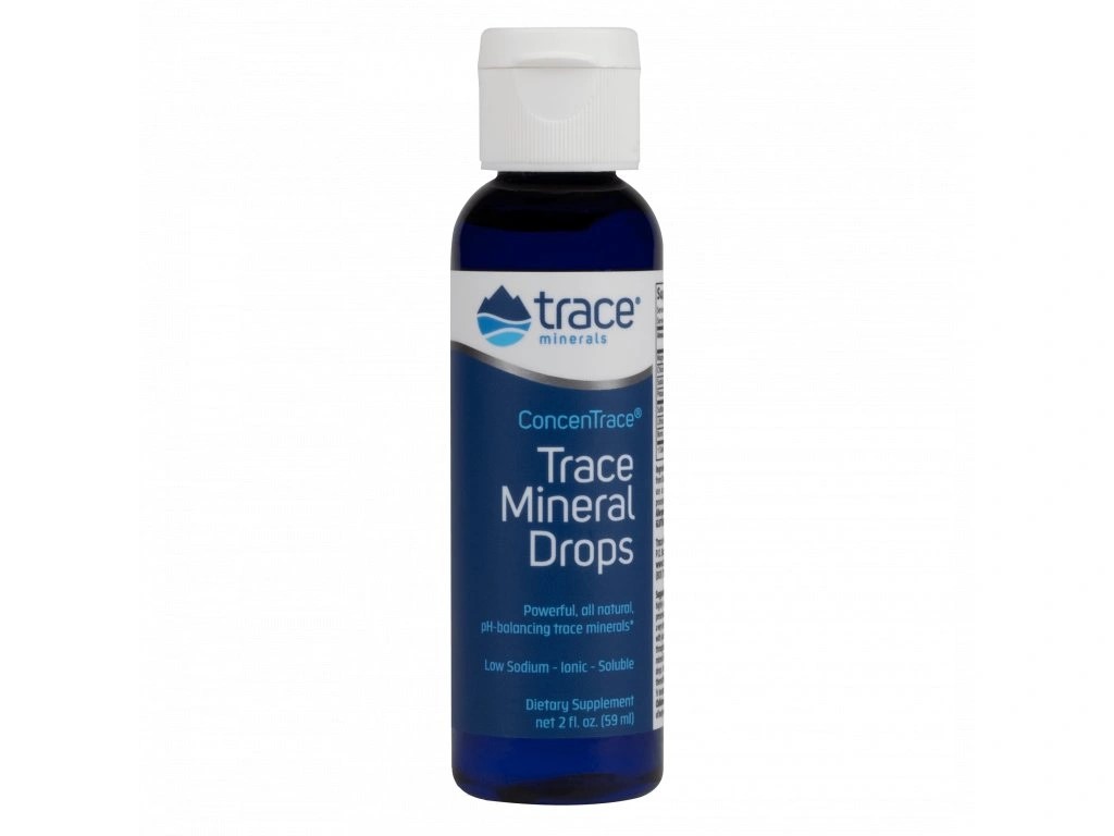 ConcenTrace® Trace Minerals Drops, iontové minerály, 59 ml Obrázek
