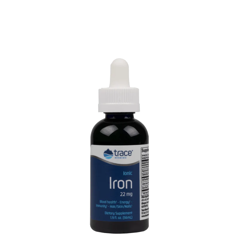 Trace Minerals Ionic Iron, Ionizované železo, 22 mg, 56 ml Obrázek
