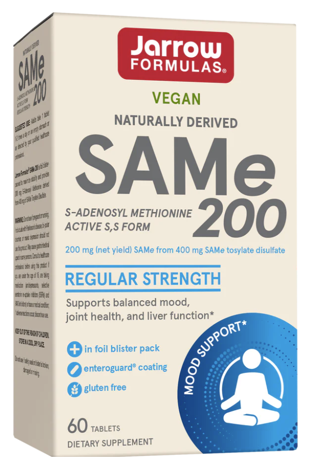 Jarrow Formulas SAMe, 200 mg, 60 tabletta