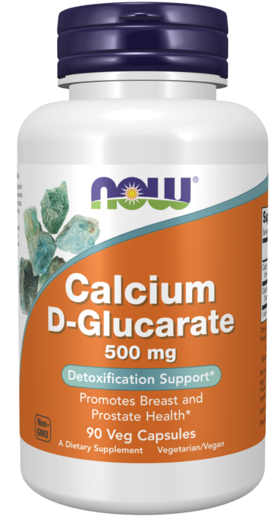 Now® Foods NOW Calcium D-glucarate (D-glukarát vápenatý), 90 rostlinných kapslí Obrázek