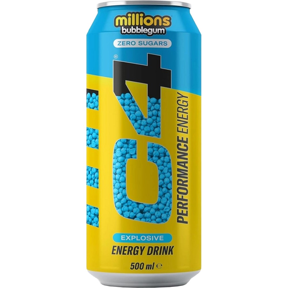 Cellucor C4 Performance Energy, Energetický drink, Millions Bubblegum, 500 ml Obrázek