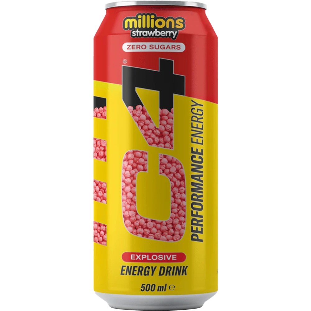 Cellucor C4 Performance Energy, Energetický drink, Millions Strawberry, 500 ml Obrázek