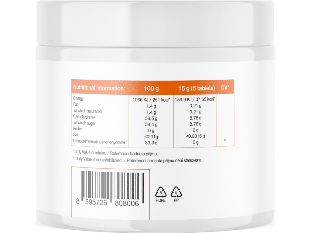 BrainMax Creatine Creapure® Gluco tablets (2)