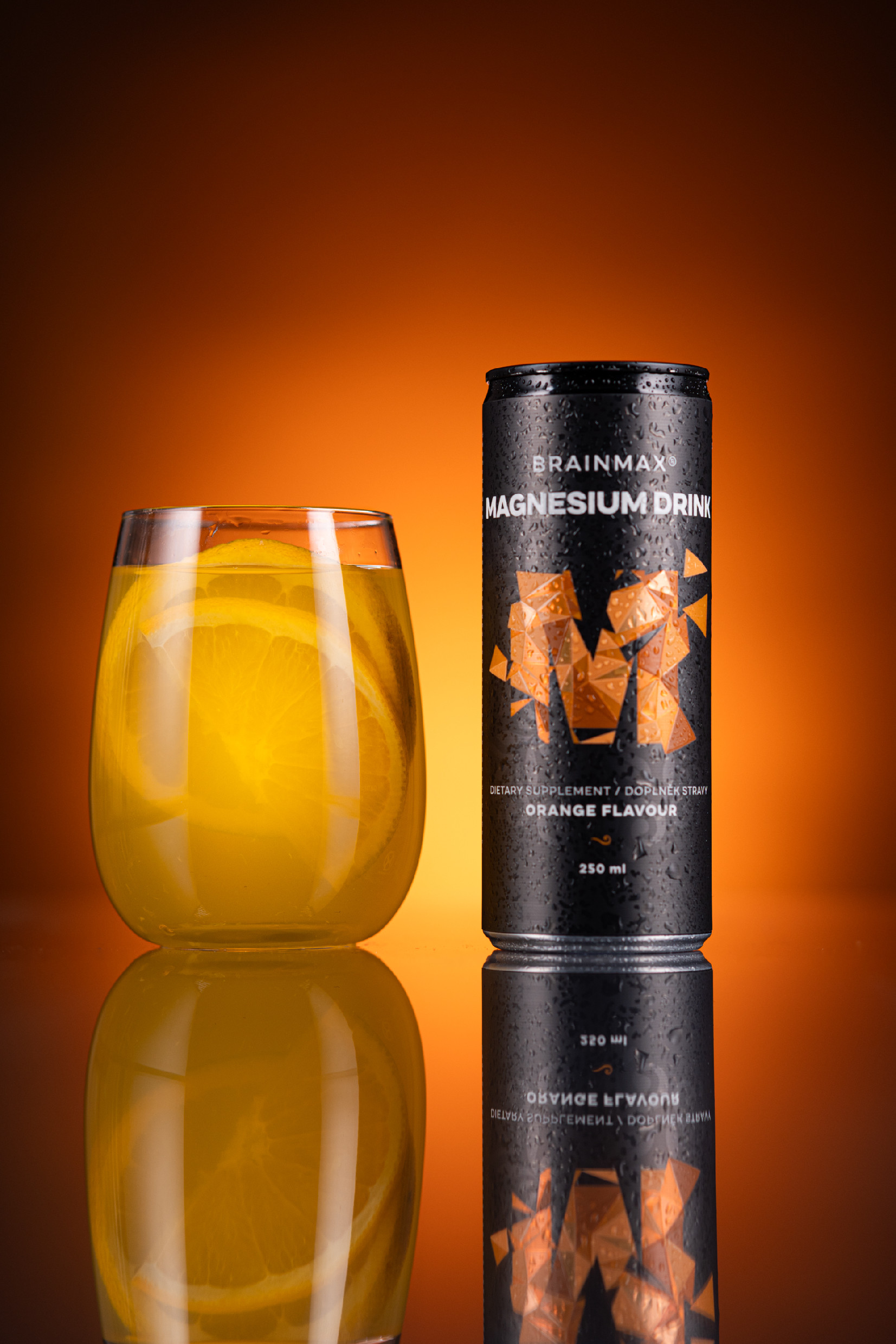 BrainMax Magnesium drink 375 mg, hořčík, 250 ml Příchuť: Třešeň Obrázek