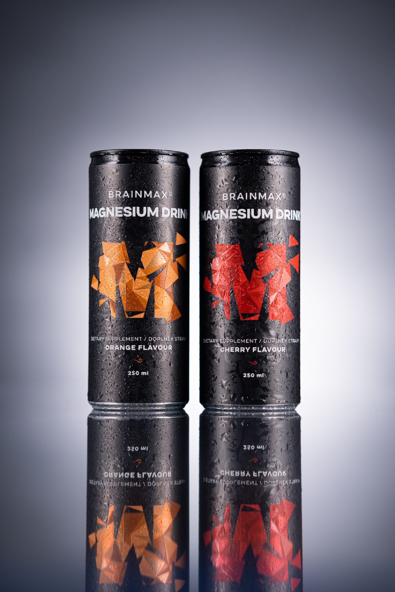 BrainMax Magnesium drink 375 mg, hořčík, 250 ml Příchuť: Třešeň Obrázek