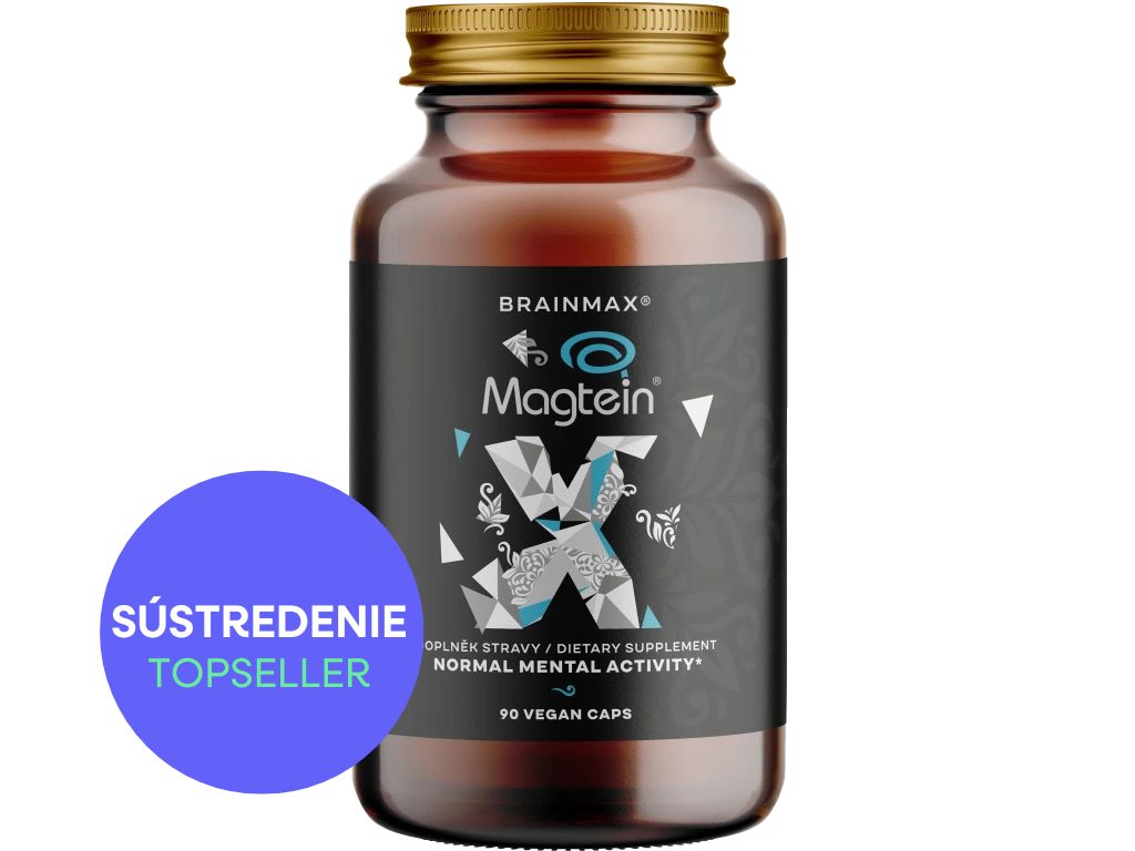 BrainMax Magtein®, Hořčík L-Treonát, 90 rostlinných kapslí Obrázek