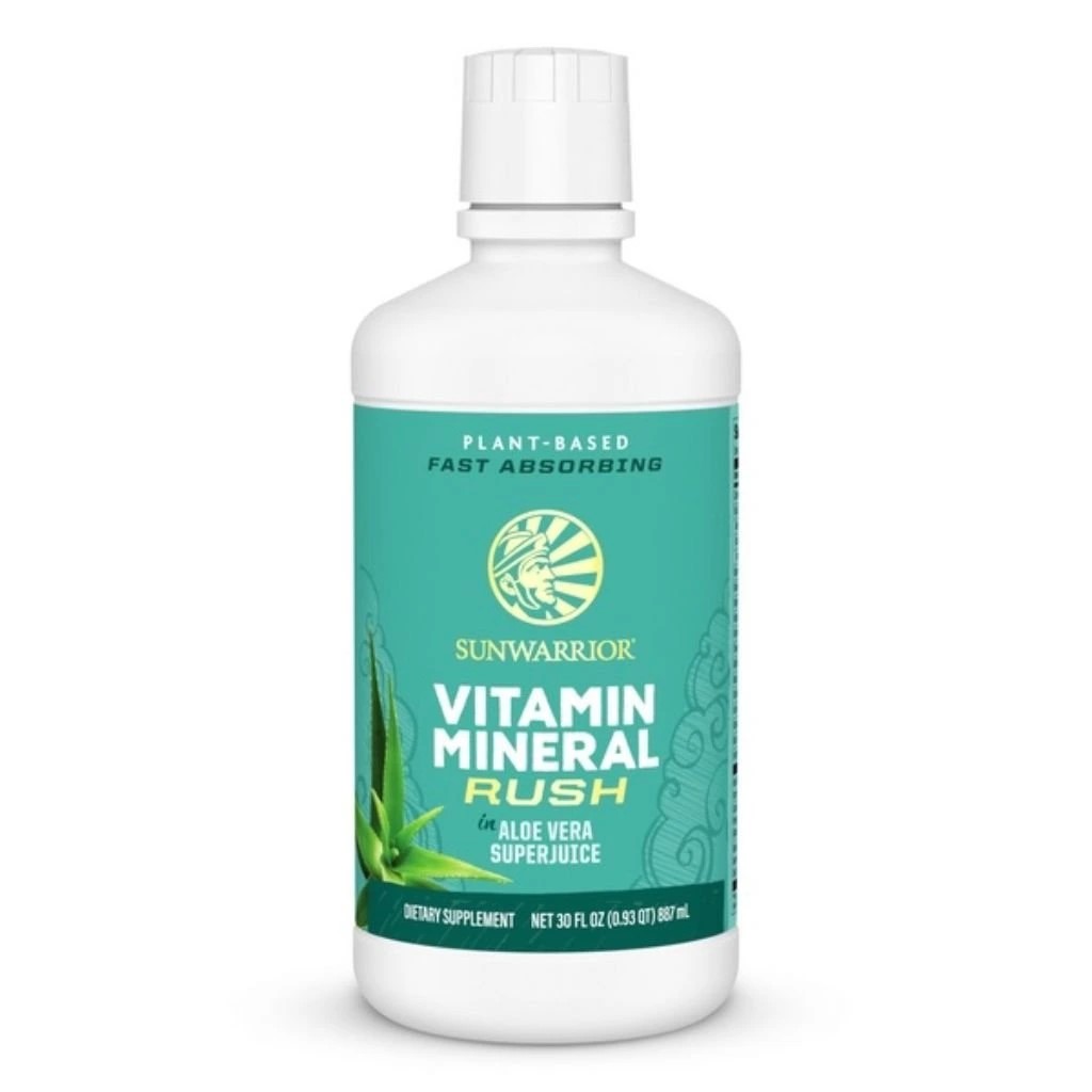 Sunwarrior Vitamin Mineral Rush Aloe Vera Superjuice-ban, 887 ml