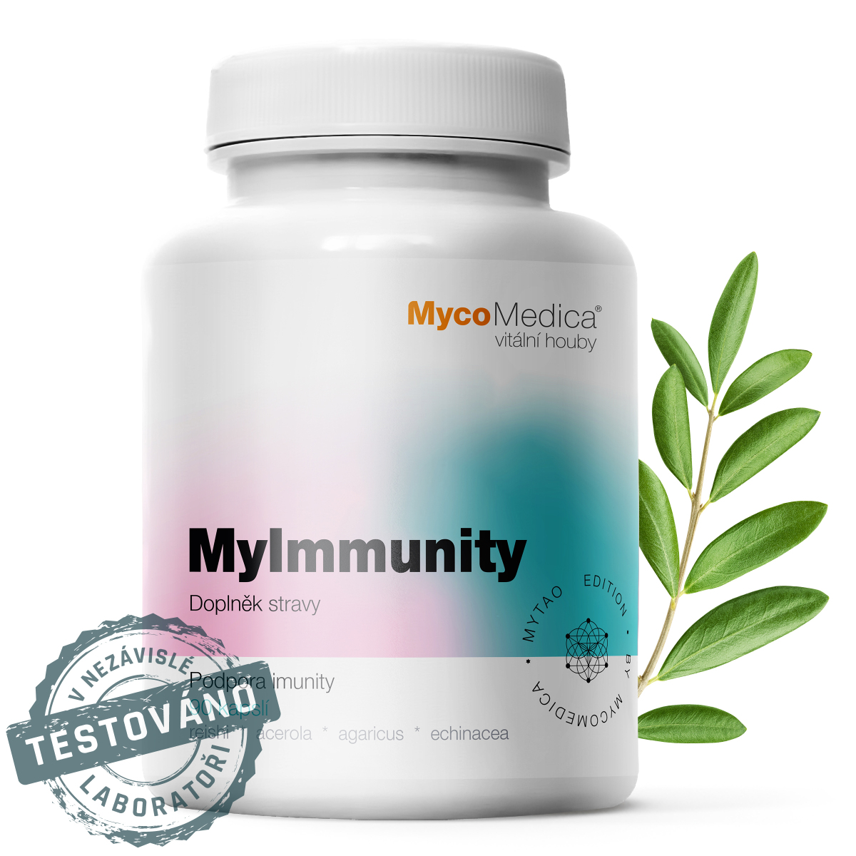 MycoMedica - MyImmunity, podpora imunity, 90 rostlinných kapslí Obrázek